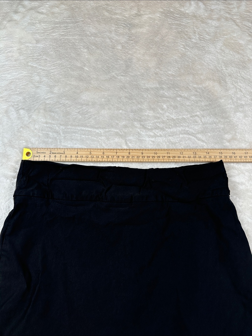 Rafaella Black Straight Mini Skirt with Shorts Underneath - Picture 4 of 7